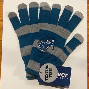 Two Pairs of Detroit Lions Texting Gloves